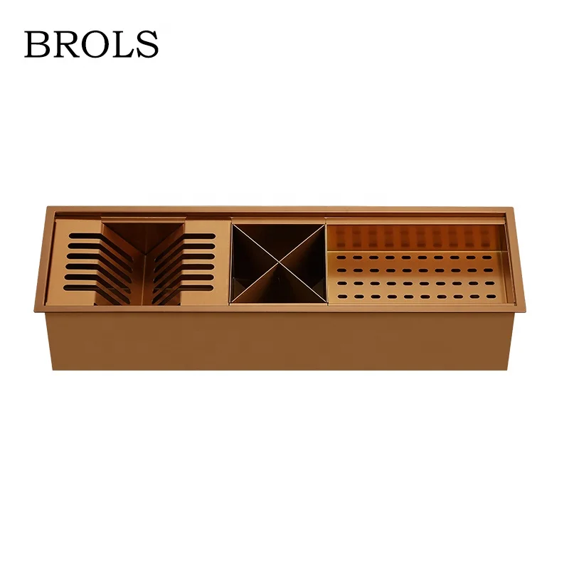 Fregadero De Cocina Factory Brazil Market Stainless Steel 304 Especial Small Single Bowl Kitchen Sinks