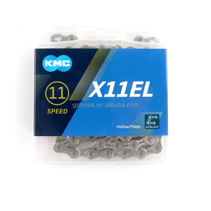  Цепь для горного велосипеда KMC X11EL цепь с волшебной кнопкой 118L 11 скоростей в оригинальной