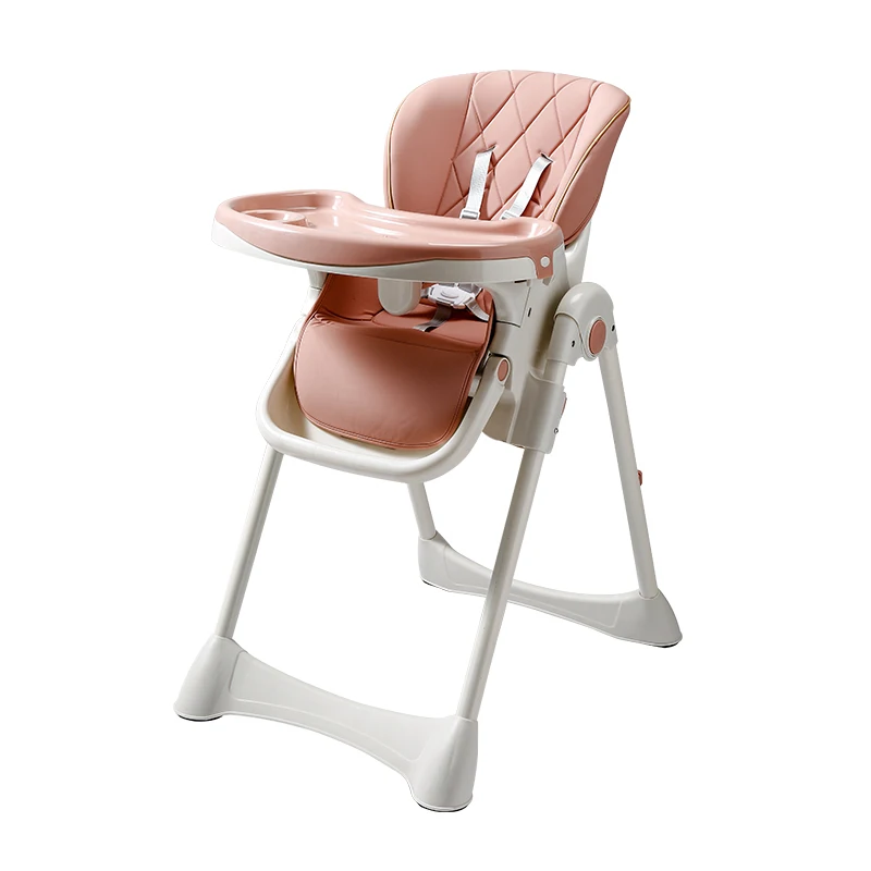 forhanna AN-001hot sell  foldable plastic baby dinner high chair with cushion/ baby chair