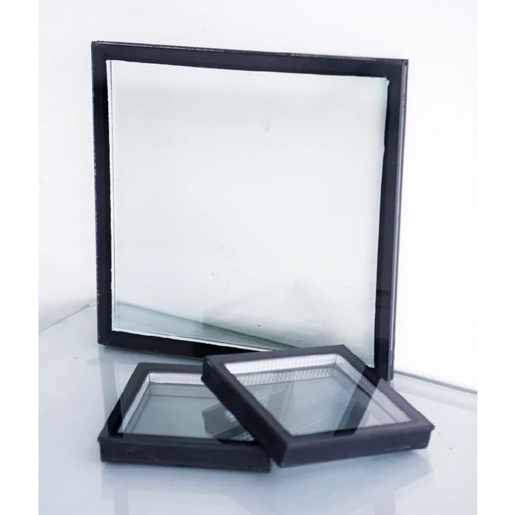 Glass factory windows and doors 6mm 12A 6mm low - e double glazed tempered insulated glass