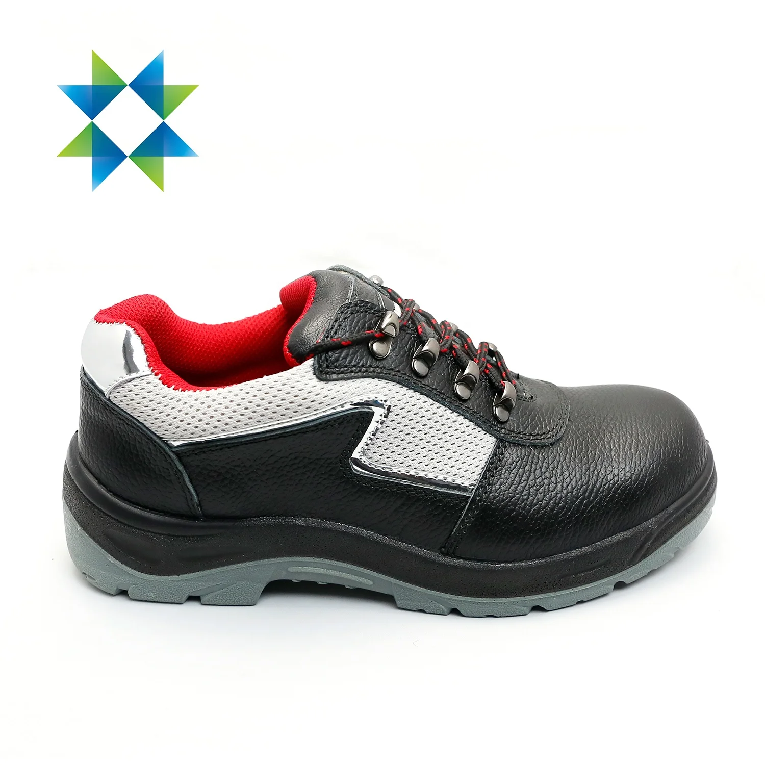 SKPURE Industrial protection rubber PU sole breathable work boots shoes steel toe safetyshoes black, s3 for men