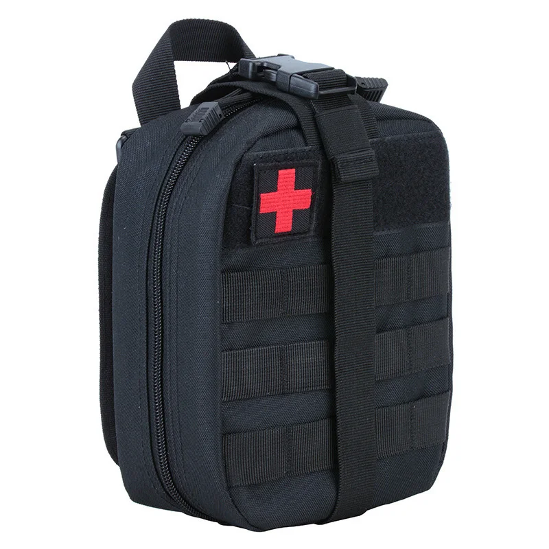 Yakeda First-Aids Kit Bags Tactical Gear Molle Buckle Tool Pouch Equipment Black Combat Training Tactical Bag Ifak