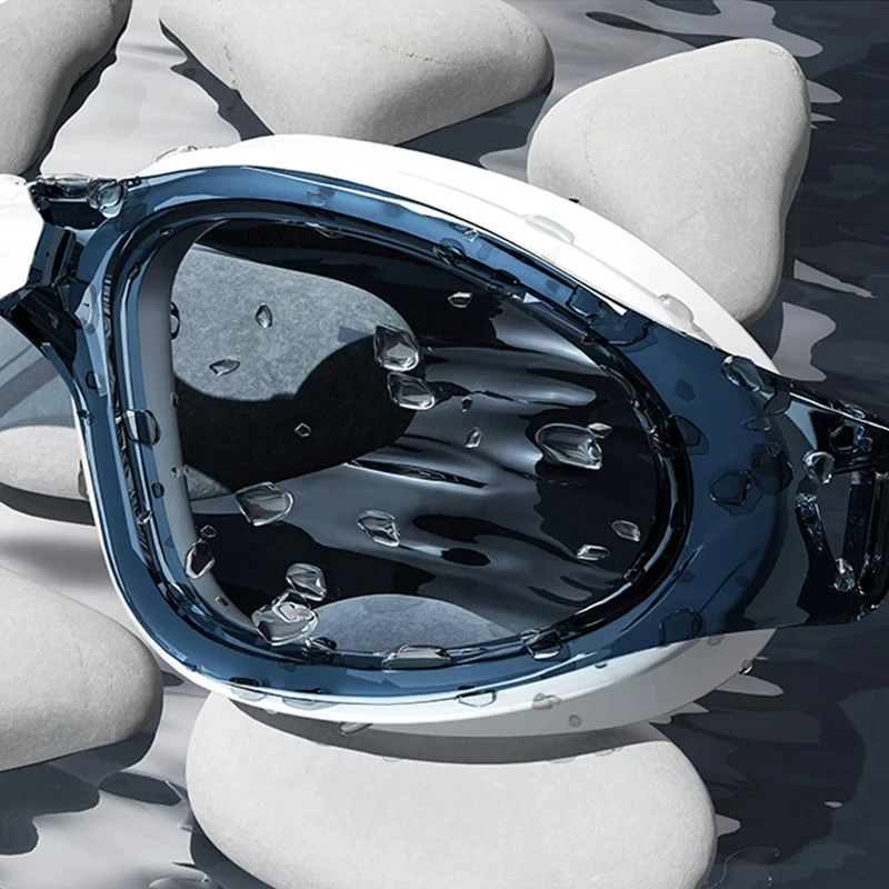 Professional High-end Swimming Goggles HD Anti-fog Waterproof Swimming Goggles Diving Gear Swimming Cap & Goggle Set