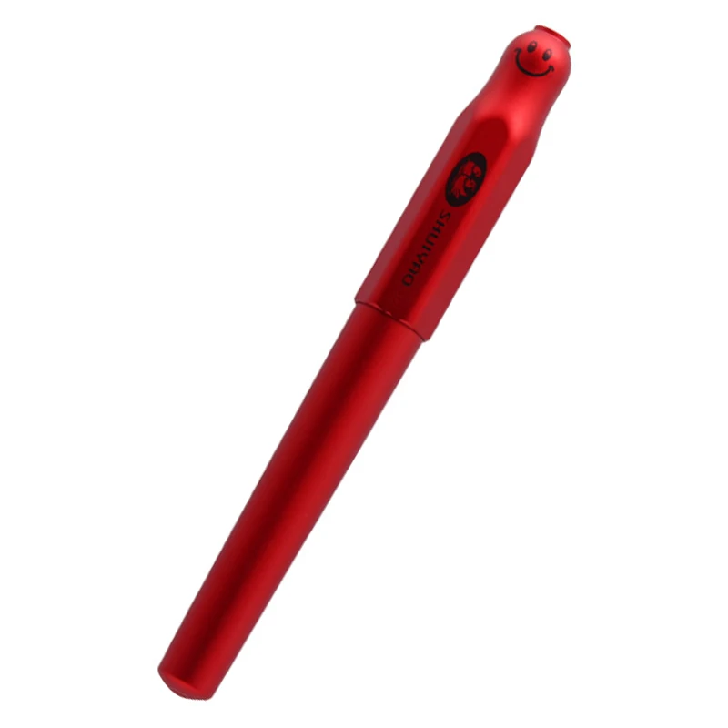 Lingmo Custom High quality Luxury Classic Calligraphy Pen Promotional OEM Red  Mmetal Fountain Pen
