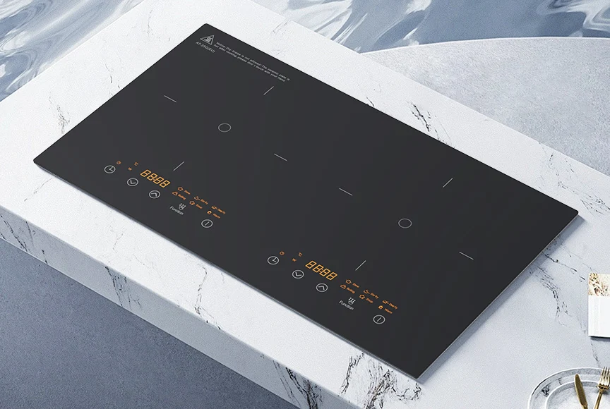 half-bridge high quality wholesale multi cooking functions 220-240V 3500W 2 burners induction cooktop with 2 set IGBT