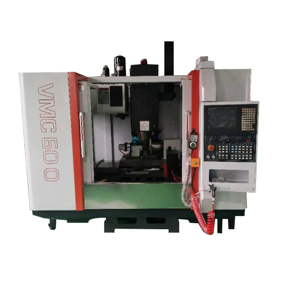 VMC600L точный линейный направляющий рельс 3 оси 4 5 ЧПУ металлообрабатывающий центр вертикальный фрезерный станок для продажи