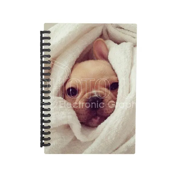 Sublimation Blank A5 Plastic Spiral-Bound Loose-Leaf Notebook