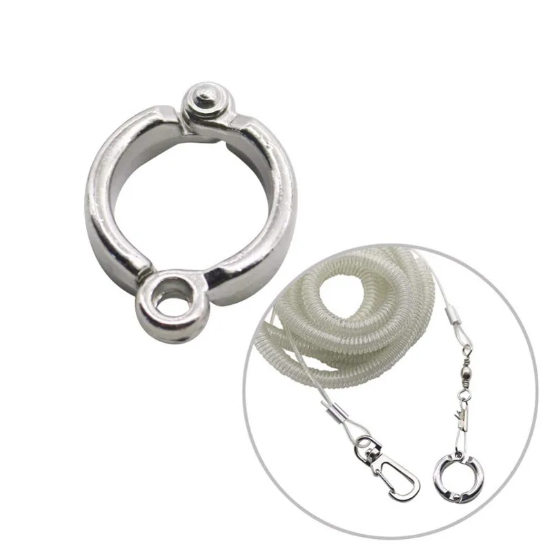 Parrot Bird Flying Training Leash Ultra-light Rope Anti-bite with Leg Ring Harness Outdoor Macaw Cockatiel Starling