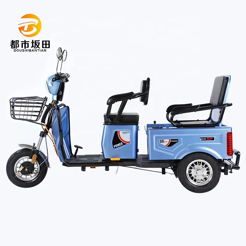 Convertible electric tricycle brand new big wheel manufacturer sells 3-wheel electric vehicle 3-wheel electric bicycle