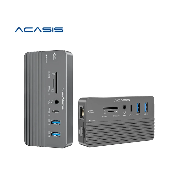 ACASIS новый дизайн с возможностью замены во время работы высокоскоростной type-c3.1 10 Гбит/с хранения SSD & 10-в-1 USB3.1 концентратор для ноутбука и macbook