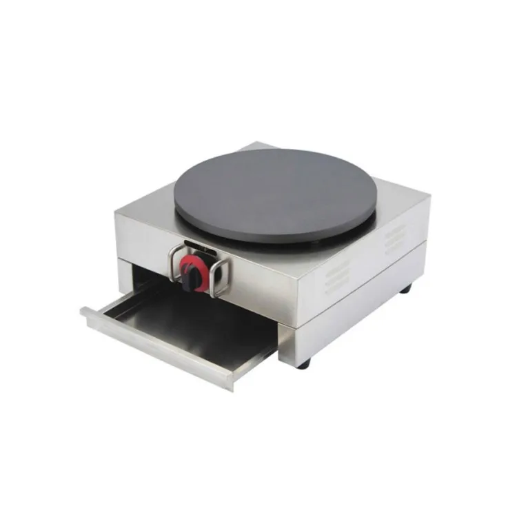 Health Life crepe bandage manufacturing machine pancake molds double-head gas crepe machine commercial