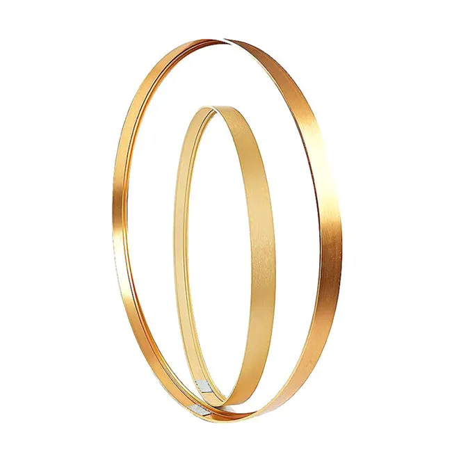 Modern home round design aluminum alloy metal frame