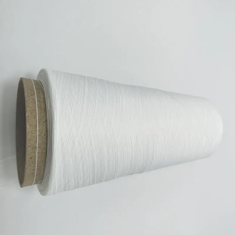 Ne 30/1 100% Virgin Polyester vortex  yarn  MVS  spun yarn  for knitting polyester ring spun yarn