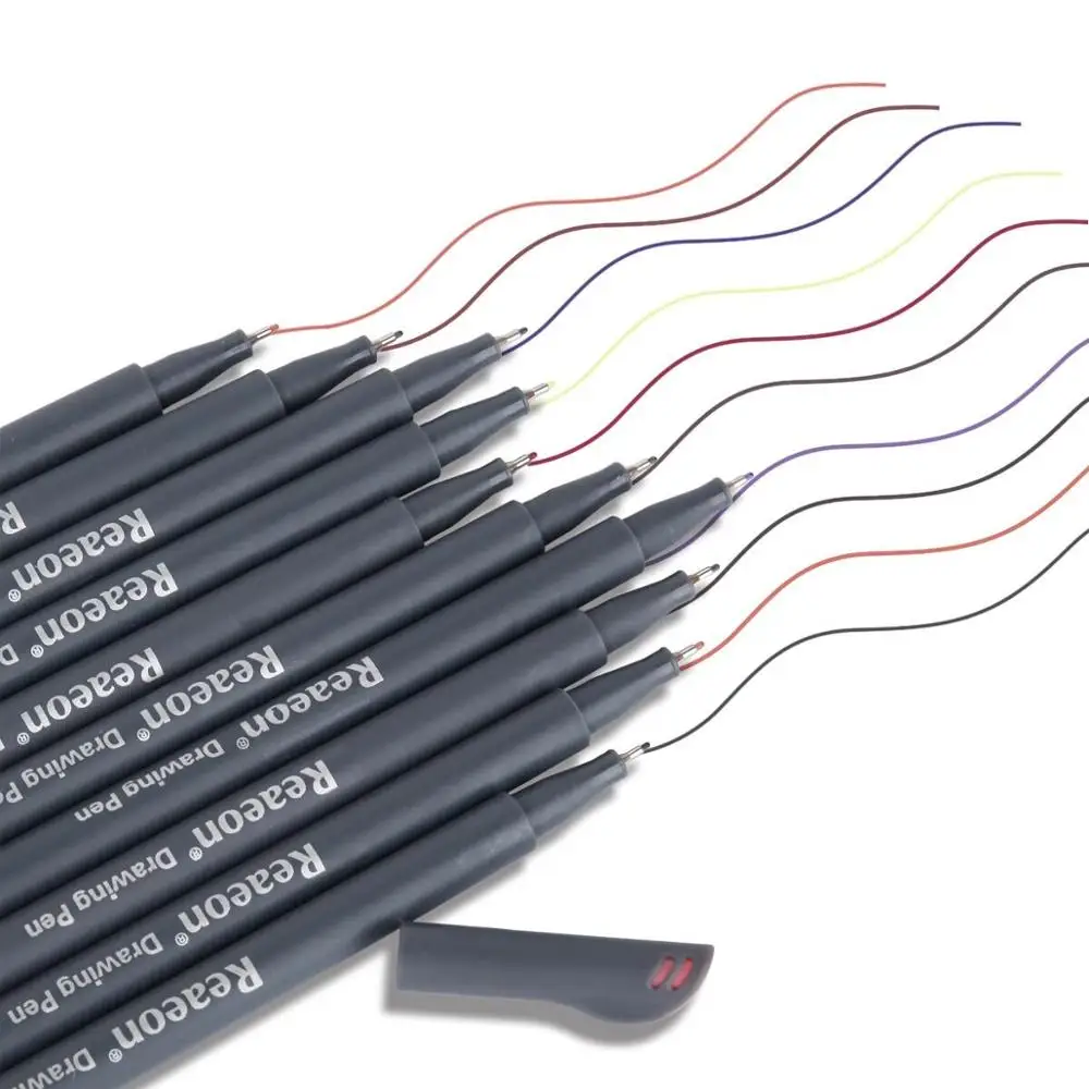  Каллиграфические ручки Fineliner двойной наконечник кисти художественный маркер кисть для воды