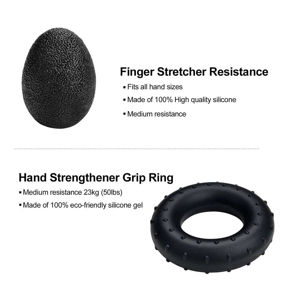 Wholesales Finger Strength Trainer Hand Grippers Exercise Workout Gym Fitness Hand Grip Strengthener