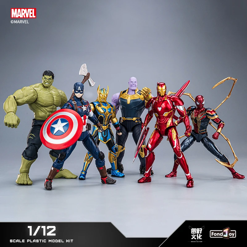 Fondjoy Assembled Model Infinity Saga-Iron Man MK50 Action Figure Original 1/12Scale 15.5cm/6.1in Collectible Toys Children Gift