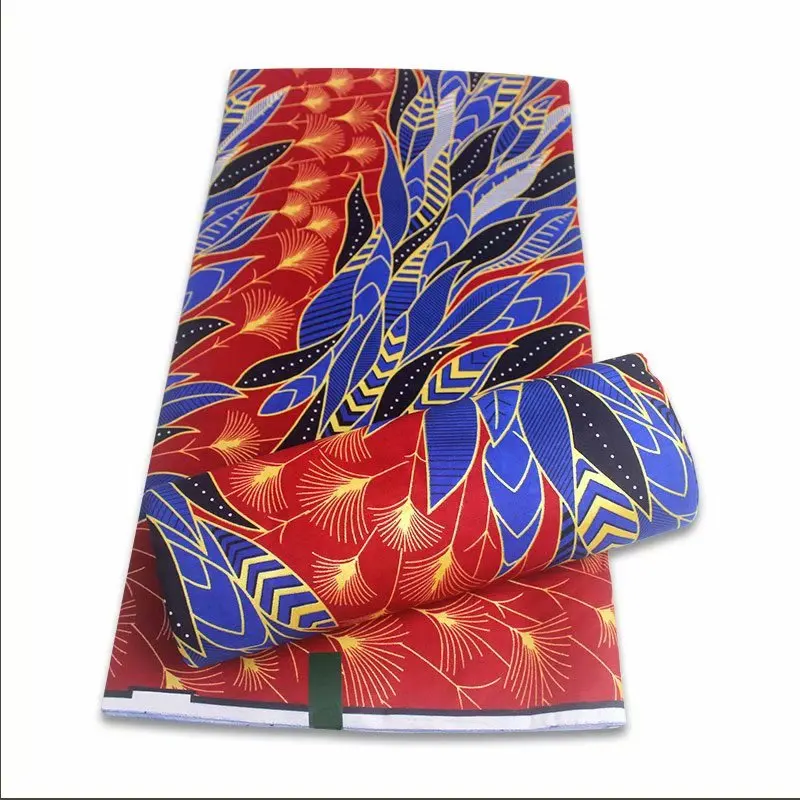 100% cotton  ankara wax print real wax fabric veritable block prints high quality GS307