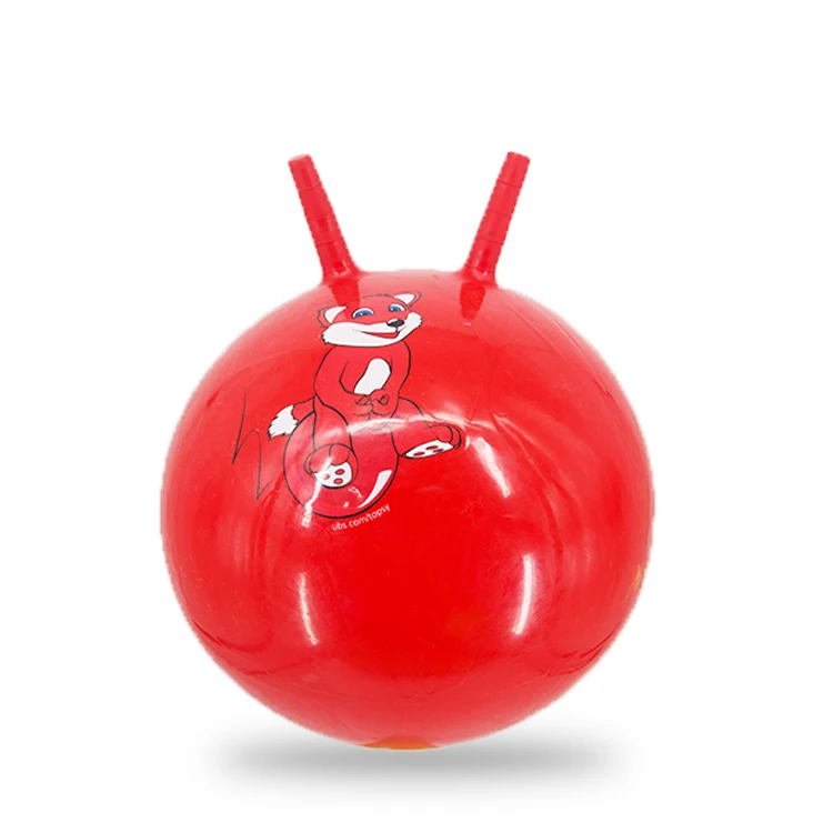 
Tasteless and environmentally friendly children play with a bouncing ball 