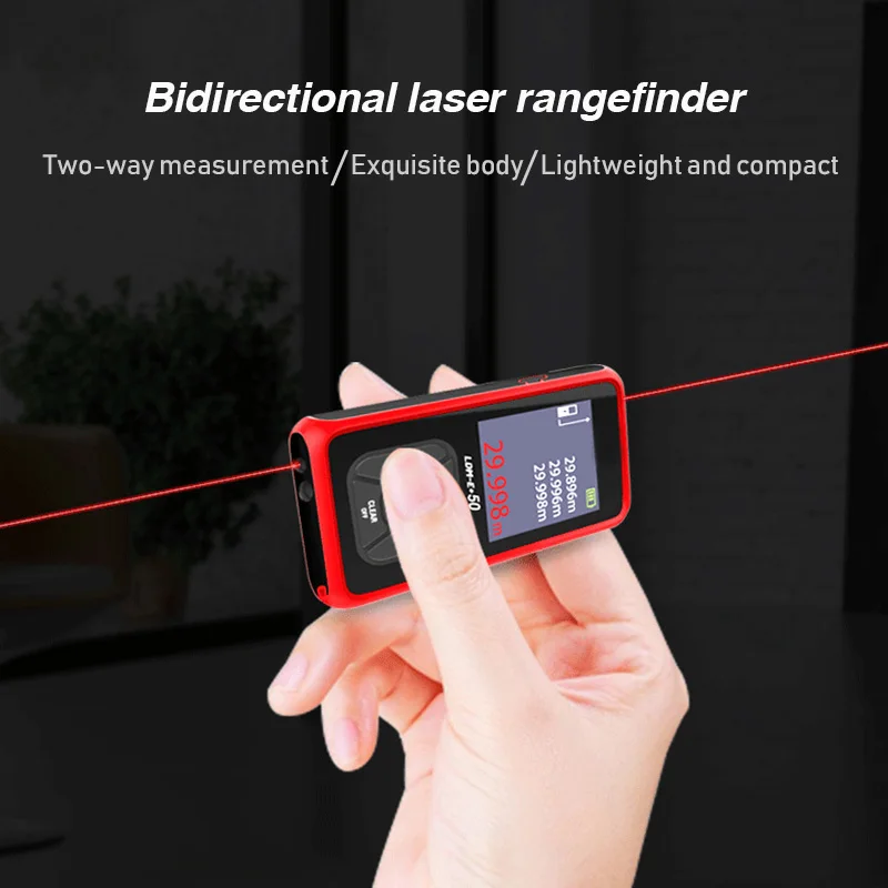 Portable Engineering Measuring Devices 0.05-165ft Handheld Laser Distance Meter Optical Instruments Laser Distance Meter