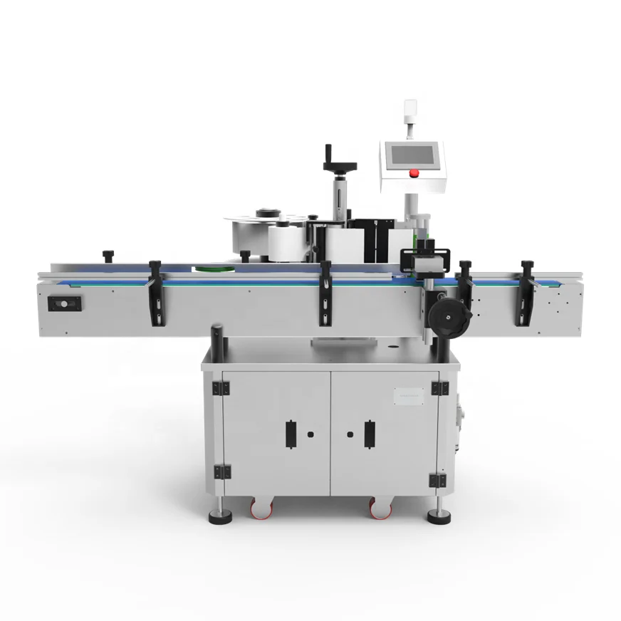 Latest Version 2022 Customized Conical Bottle Jar labeling Machine Latest Version with Customized Conical Roller