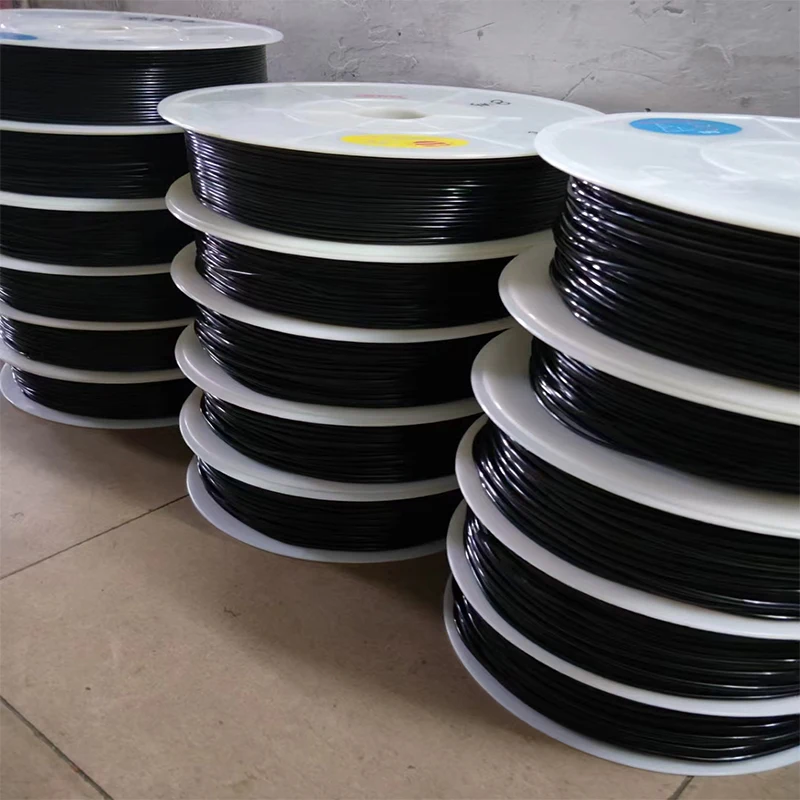 PU round belt Polyurethane round rough belt motor drive belt