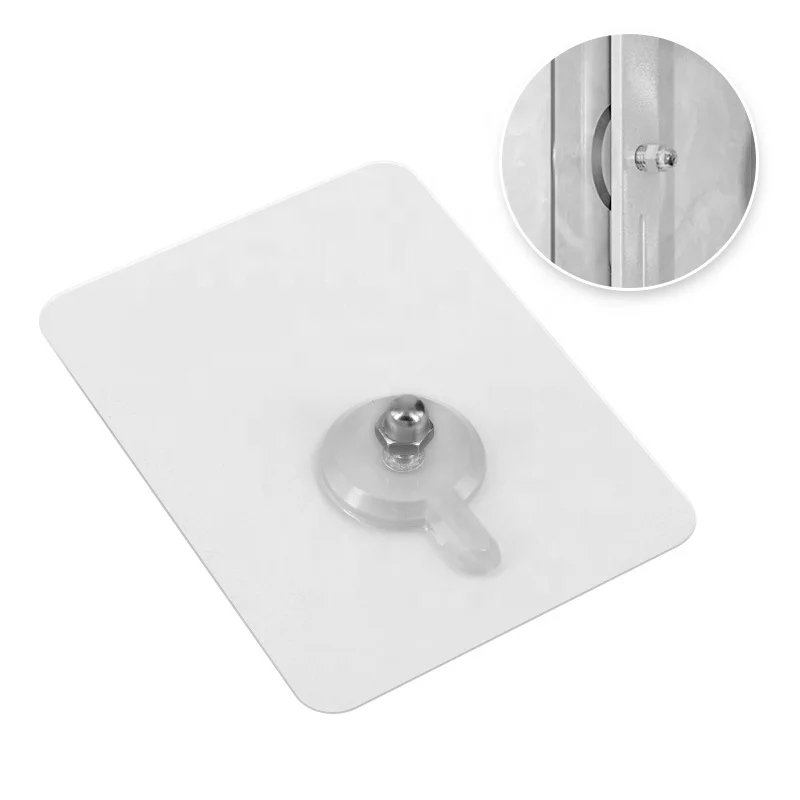 
NO nails no drilling plastic wall hook hanger for wire basket storage sticky hook 