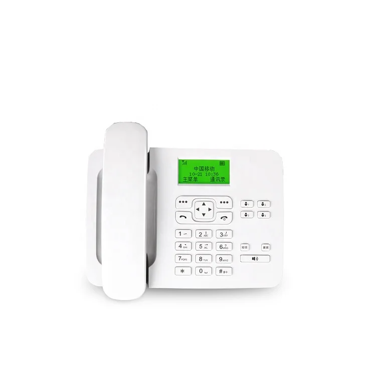 
High Quality GSM SIM card desk phone KT1000(180) Wireless Desktop Phone 