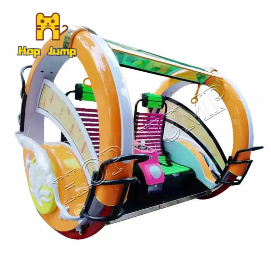 Rotation Rolling Ride Rocking Bus Le Bar Rides Children Amusement Bars 360 Degree Rotating Electric Happy Swing Car