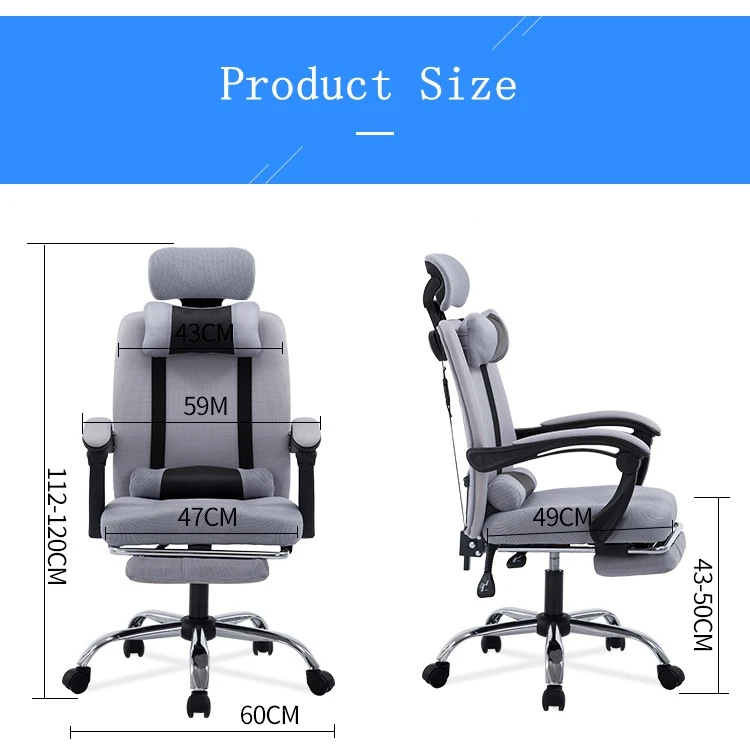 
wholesale boss staff lift swivel chair home reclining mesh computer chair 