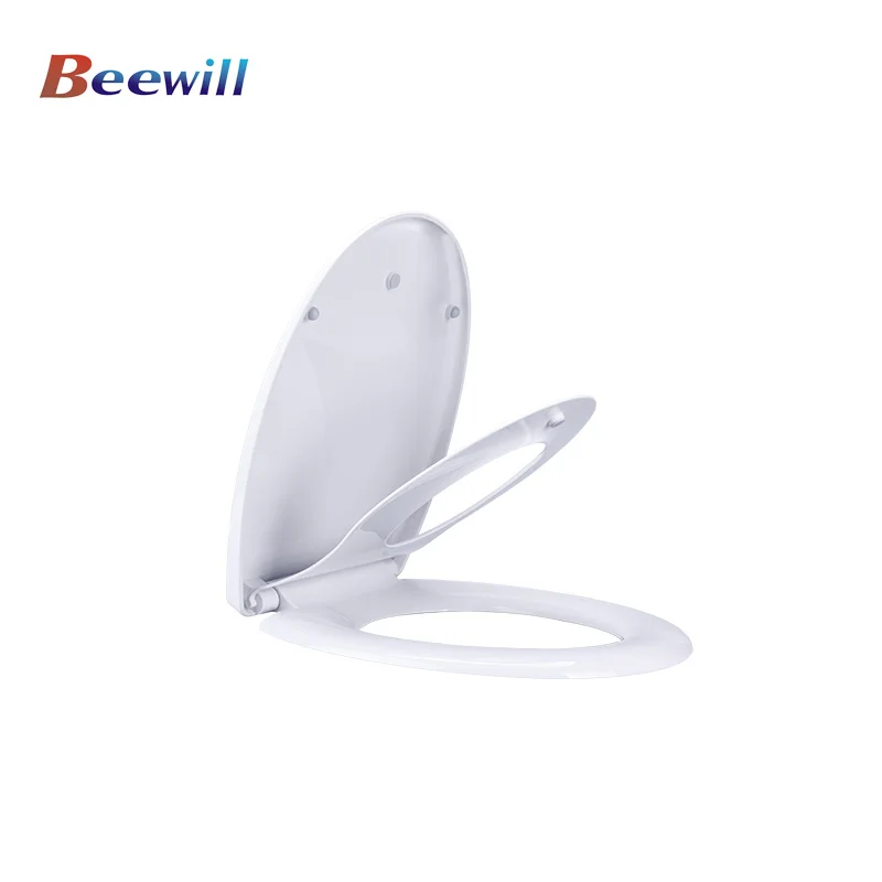Beewill OEM/ODM  family toilet seat Easy install  use 3-piece closestool lid seat for the bathroom