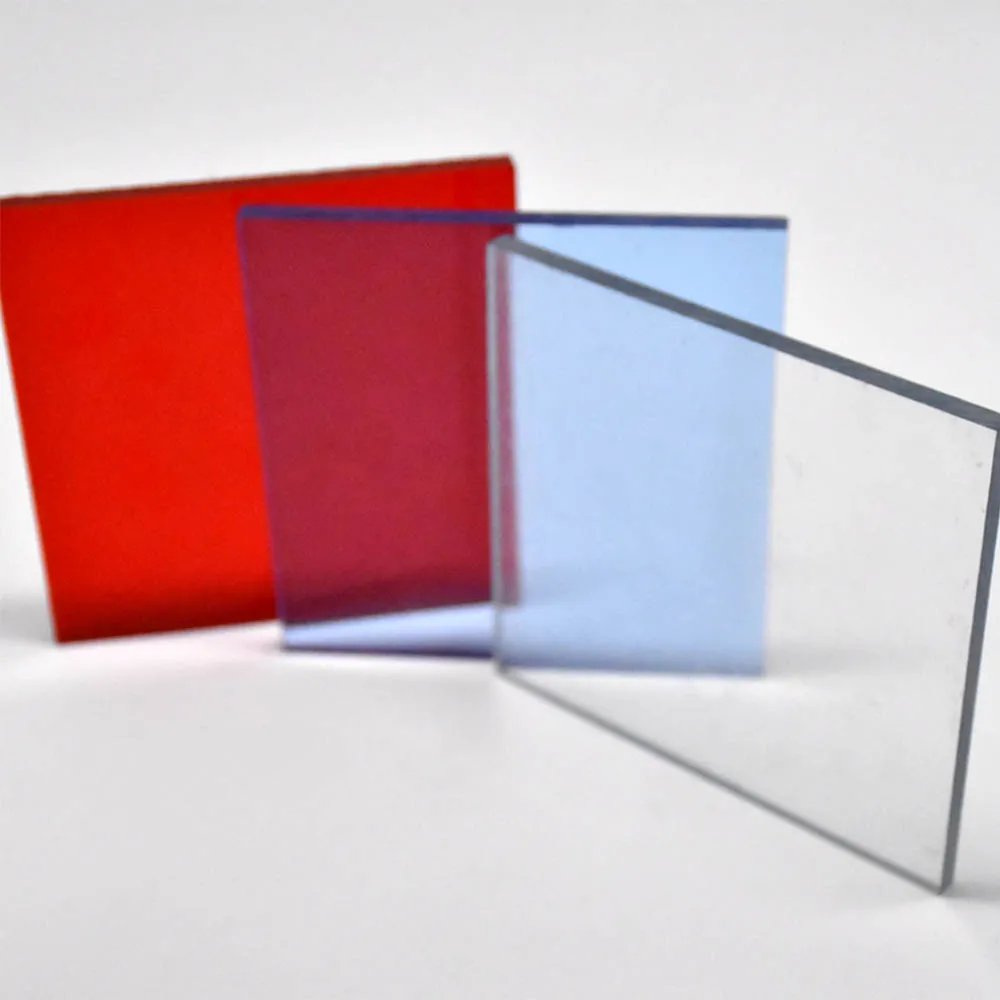 Transparent Plastic Skylight Cover Solid Polycarbonate Sheet Price Policarbonato Flat