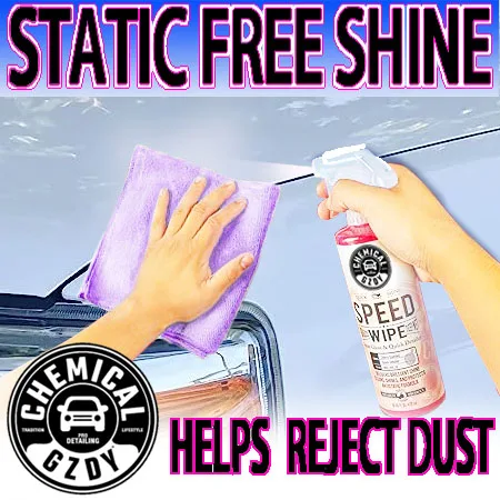NEW BRAND Speed Wipe Quick Detailer, Safe for Cars, Trucks, SUVs, Motorcycles, RVs & More, 16 fl oz, Cherry Scent