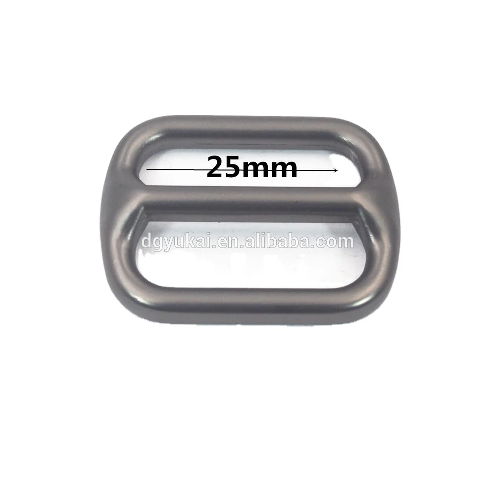 Wholesale 25mm Dog Collar Buckle Alloy Colorful tri-glide Metal Bag Buckle Custom 1 Inch tri-glide Metal Buckle for Handbags