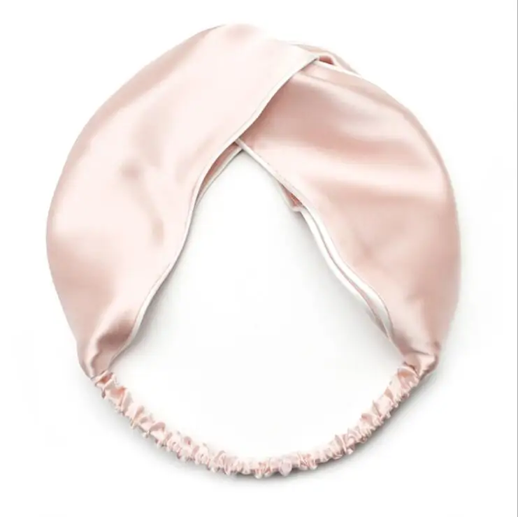 Customized wholesale wide-sided net red headdress retro female face wash silk headband classic silk women headband hairband