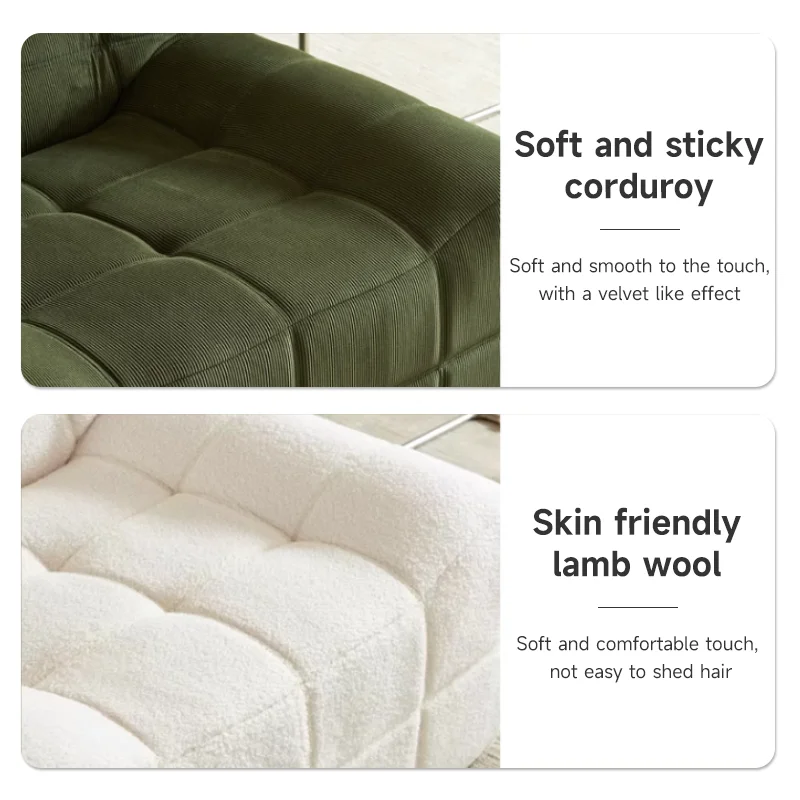 High quality Living room sofas Compression sofas de salon Beige combination Couch Living Room compressed Sofa