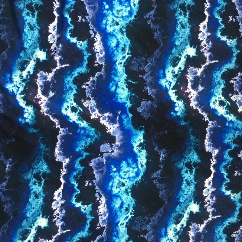 No MOQ Custom Fabric Digital Printing Organic 95% bamboo 5% Spandex Bamboo Jersey Fabric