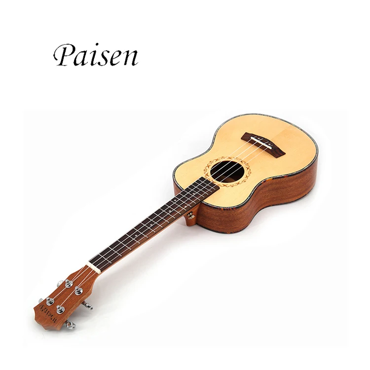 Polyester Kit Tenor Guitar Amplifier Diy Pickups Bass 4 String Musical Instruments Ukulele Concert 23 Inch Ukulele