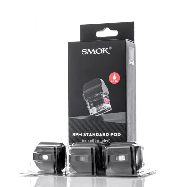 
MOQ 50PACK SMOK rpm standard pod 4.3ml no coil included Rpm40 pod 