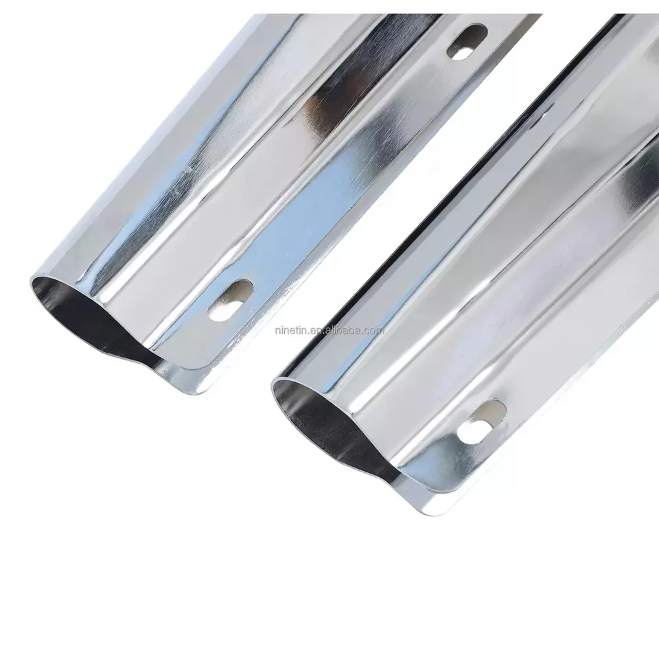 Semi truck accessories parts customize chrome mud flap hanger for universal american trucks