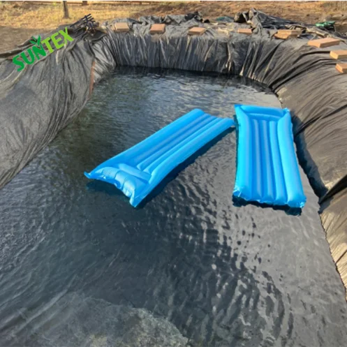 Uv stabilized shrimp fish farming pond liners protection rpe pool liners reinforced polyethylene geomembrane