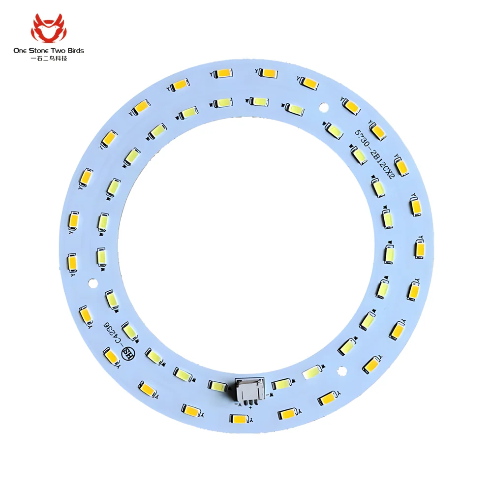 Factory Panel White Aluminum PCB Board 220v 5w 7w 9w 12w SMD DOB Led Bulb PCB