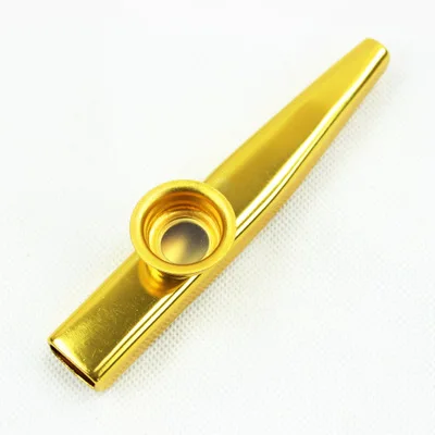  Высококачественный металлический музыкальный инструмент Kazoo для