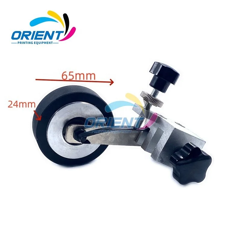Durable 1Pair Rubber Wheel Pressure Wheel 67*25*8mm For Die Cutting Machine Press Hot stamping machine Parts