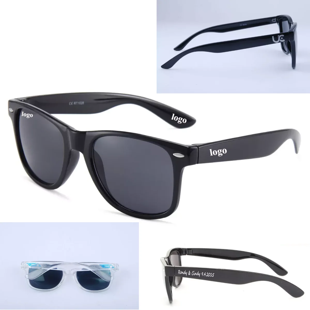 Wholesale custom logo plastic shades sunglasses women men sun glasses cheap eyewears square sunglasses 2023