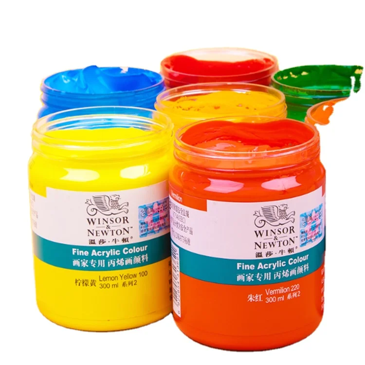 Нетоксичный 300 мл Winsor & Newton профессиональный художник акрил цвет Высокое качество акриловая краска