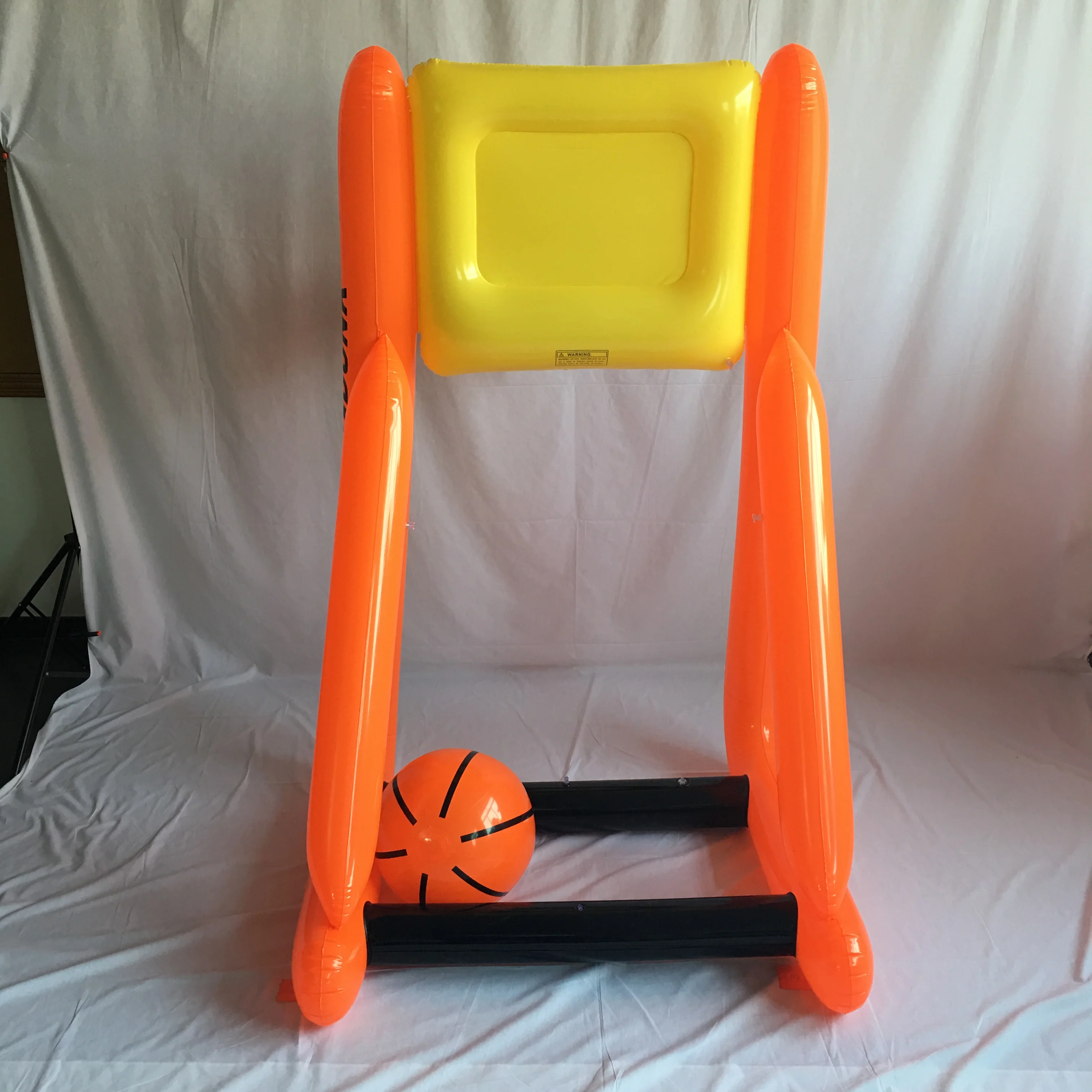 Wholesale Water Games Inflatable Volleyball Cour Pool Basketball Hoop