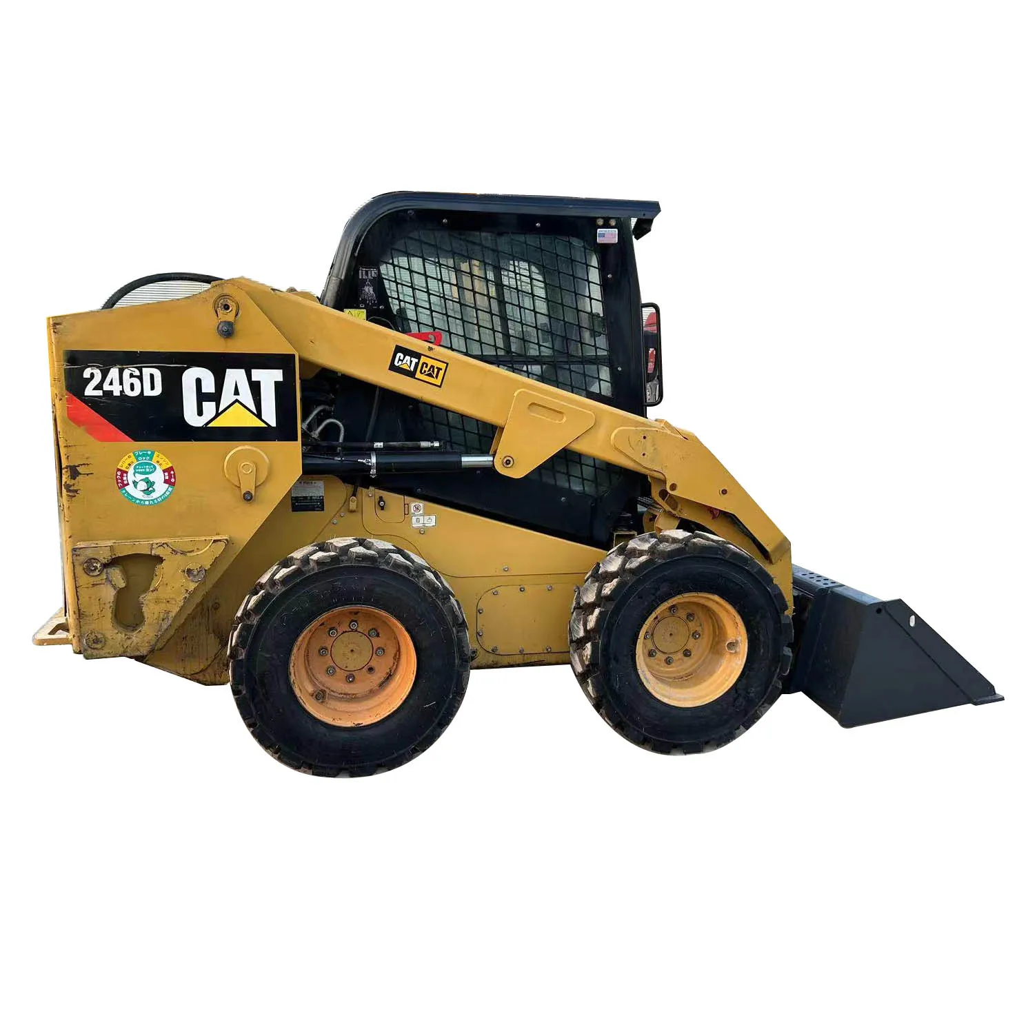 Used caterpillar 246d skid steer loader Versatility and efficiency Hot Sale In Good Condition Used 3tons Mini Skid Steer Loader