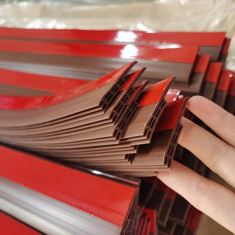 2 door-mounted windshields Silicone door bottom sealing strip baffle Door bottom sound insulation and insect-proof sealing strip