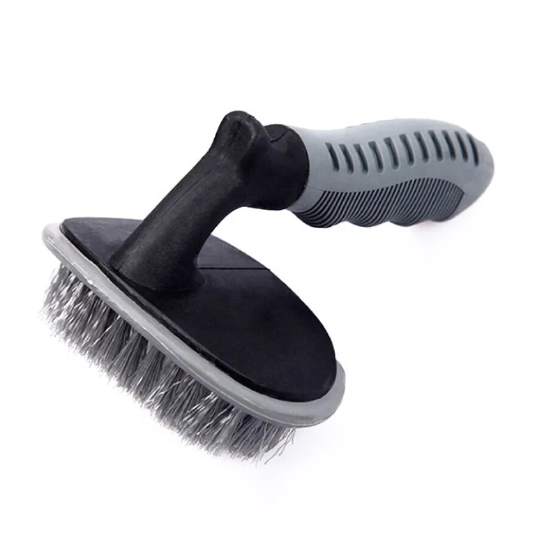 Curved Tire Wheel Cleaning Brush OEM Car Wash Brush For Effective Tire Cleaning Car Care Must-Have  T-631.