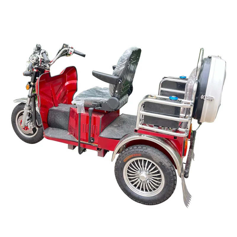 2024 New Model Electric Cargo Motorcycle 3 Wheels Gas Motorcycle